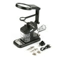 USB Electric Soldering Iron Workstation with 3X/4.5X/25X Loupe LED