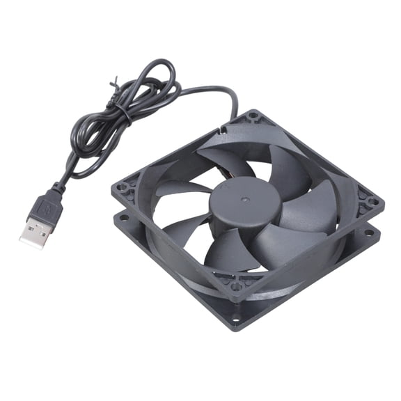 USB Electronic Cooling Fan Low Noise Computer Electronic Brushless Fan Home Office Networking Equipment Sound Video
