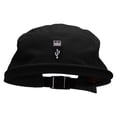 thumbnail image 1 of USB Embroidered Classic Jockey Cap - Black OSFM, 1 of 5