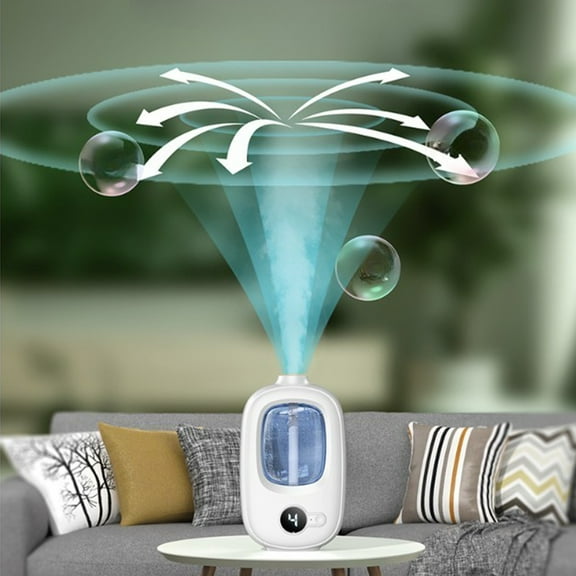 USB Essential Oil Diffuser under $5! Yrmaups Commercial Aroma Diffuser, 50ml Waterless Essential Oil Diffuser for Large Room Home Store Hotel, Quiet Operation, Timer Function