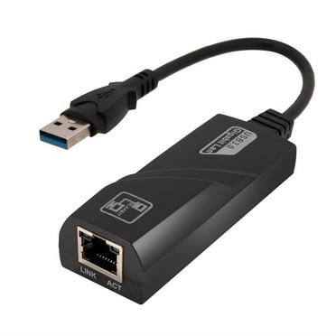 USB to Ethernet Adapter, Driver Free USB 3.0 to Gigabit Ethernet LAN Network Adapter, 100/1000 Mbps RJ45 Internet Adapter Compatible with Laptop, MacBook, Surface, PC with Windows, XP, Mac/Linux