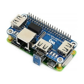USB & Ethernet HAT for Raspberry Pi 3x USB 2.0, 10/100M RJ45 for Stable Connections APPLAYERR Spare Part