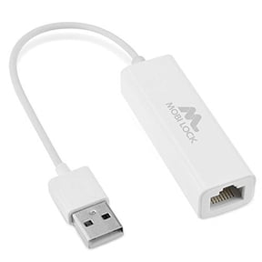 USB Ethernet (LAN) Network Adapter Compatible with Laptop, Computers and All USB 2.0 Compatible Devices Including Windows 10/8.1/8 / 7 / Vista/XP
