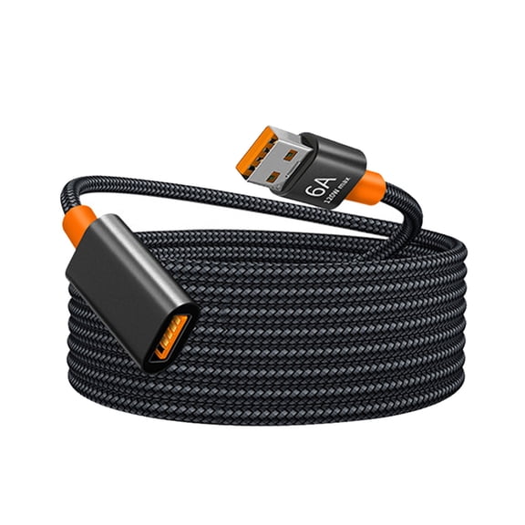 USB Extension Cable Male to Female High-Speed Transmission Data Cable for Computer Camera TV Printer Extension Cable