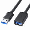 thumbnail image 1 of USB Extension Cable USB 3.0 Extension Cable USB Male to Female Extension Cable for USB Flash Drive Card Reader Mouse, 1 of 1