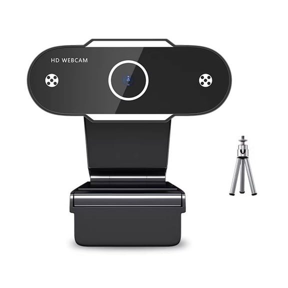 USB External Webcam Computer Camera Autofocus with Stereo Microphone Streaming Camera Plug and Play USB, for Laptop, Desktop