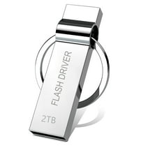USB FIash Drive 2Tb Metal Memory Stick Waterproof USB Stick(2000Gb)