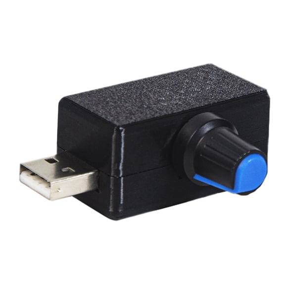 USB Fan Controllers With Stepless Speed Adjustment Operations for Enhances Cooling