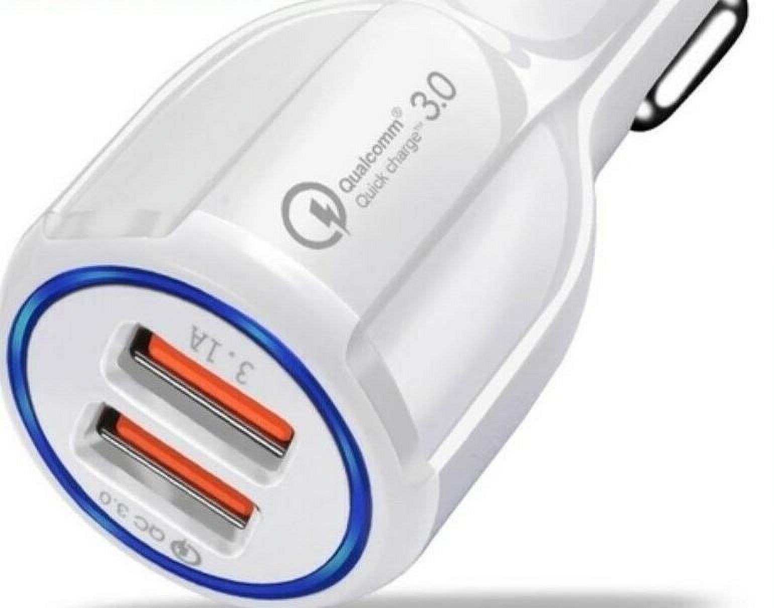 USB Fast Car Charger 3.0 Dual Port for iPhone Samsung Android