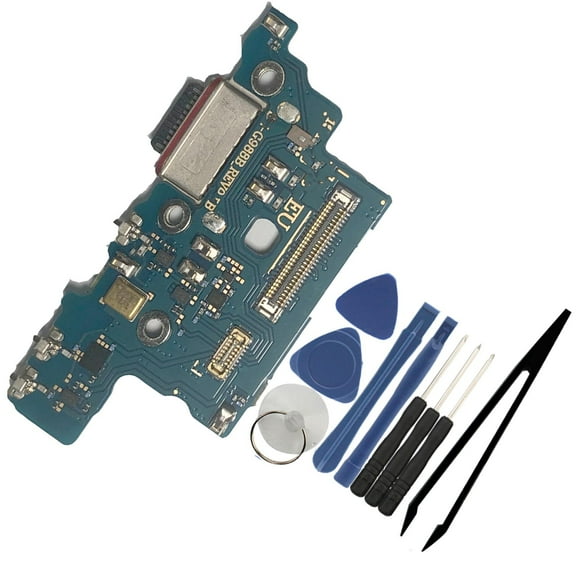 USB Fast Charging Port Connector with Mic Precision Board for S20 U- 5G SM-G988B Spare Parts Repair Accessories