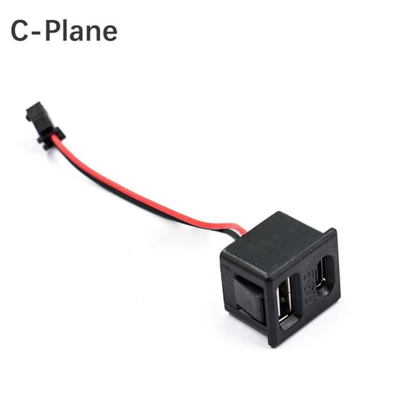 USB Female Type C Charging Socket Power Socket with Cable Connector Compact and Sleek Design Reliable Power Supply 1 Piece