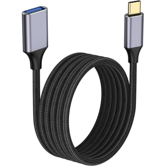 USB Female to C Male Cable 3.3 ft USB-C to USB 3.0 Cable