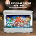 thumbnail image 1 of USB Fish Tank Light Aquarium Decor Night Light Virtual Dynamic LED Table Lamp Cute Room Decor Gift Christmas, 1 of 8