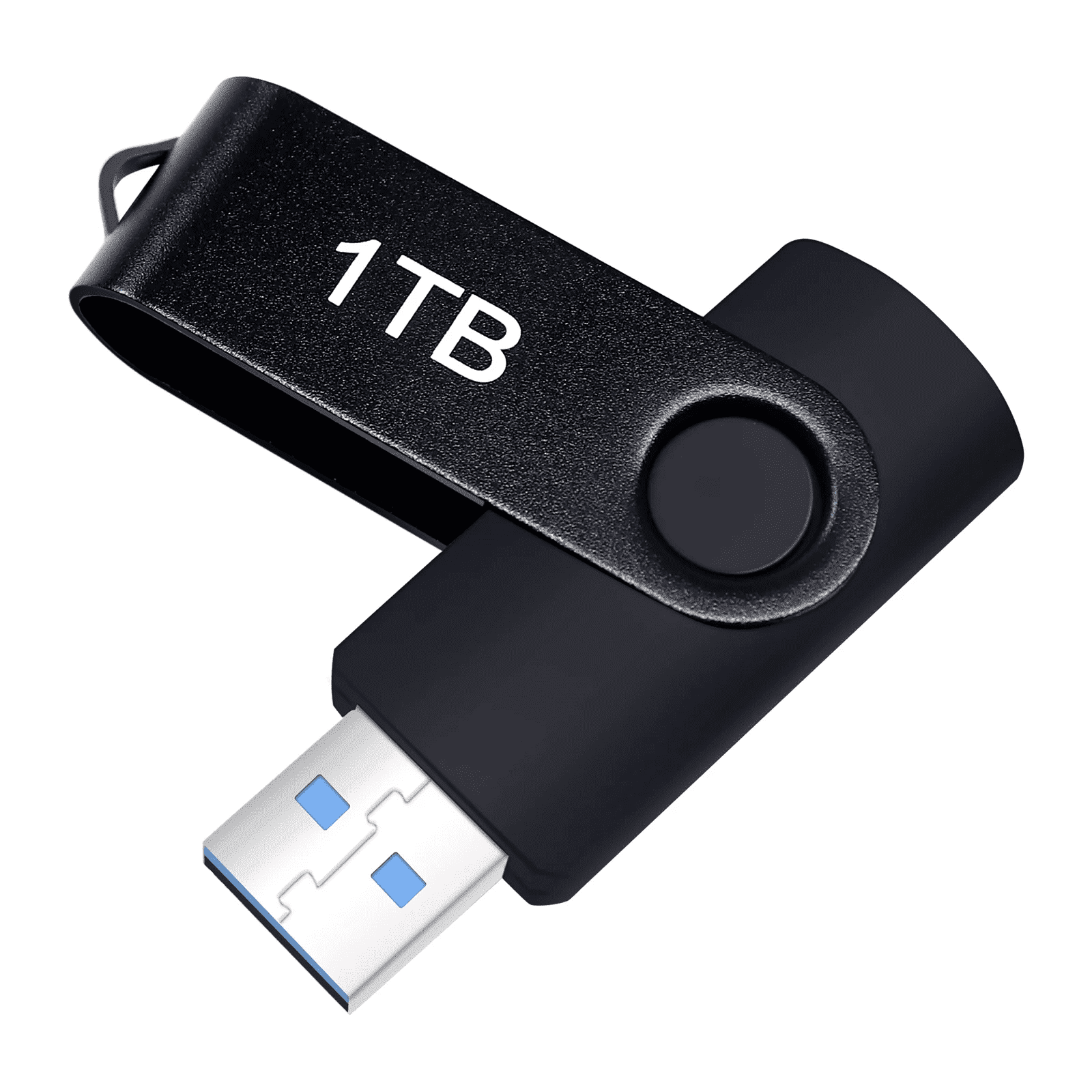 USB Flash Drive 1T 1000GB Rotatable Thumb Drive Memory Stick For 
