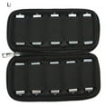 thumbnail image 1 of USB Flash Drive Case Holder, Portable USB Memory Stick Bag 6 / 10 Slots Black, 1 of 13