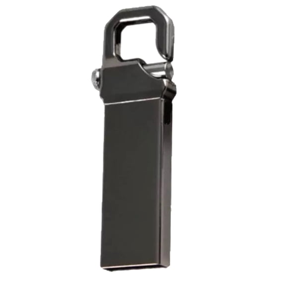 USB Flash Drive High-Speed Thumb Drive Waterproof Memory Stick Metal USB 2.0 Drive Data Storage with Keychain Design for Data Bac
