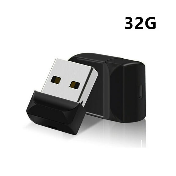 32GB USB Flash Drive, USB 2.0 Memory Stick Ultra Slim Thumb Drive Jump Drive Drive Pen Drive, Black