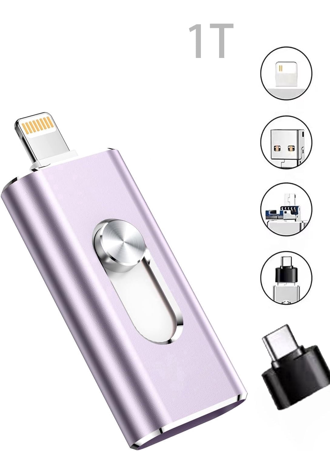 USB Flash Drive for iphone,External Storage,Type-C Thumb Drive for ...