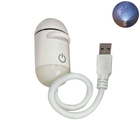USB Flexible LED Sunset Projection Night Light, Wireless No Wiring Star Sky Projector Lamp, Dimmable Mini Wall Spotlight Ambient Background Atmosphere Light for Bedroom Decor