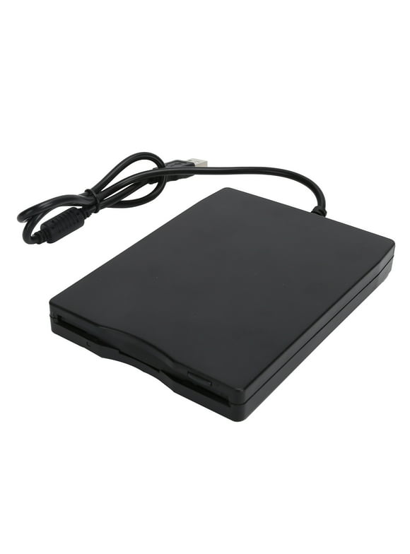 USB Floppy Disk Drive External Portable 1.44MB FDD Universal for Laptops Desktops 3.5in