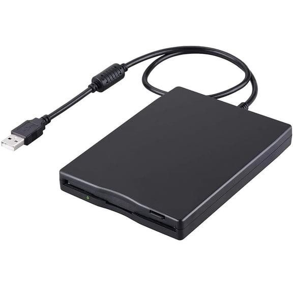 USB Floppy Disk Reader Drive 3.5" External Portable 1.44 MB FDD Diskette Drive ,Easy to Use