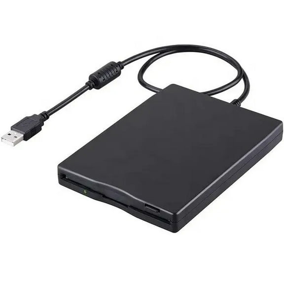 USB Floppy Disk Reader Drive 3.5 External Portable 1.44 MB FDD Diskette Drive for 7 8 2000 XP ,Easy to Use