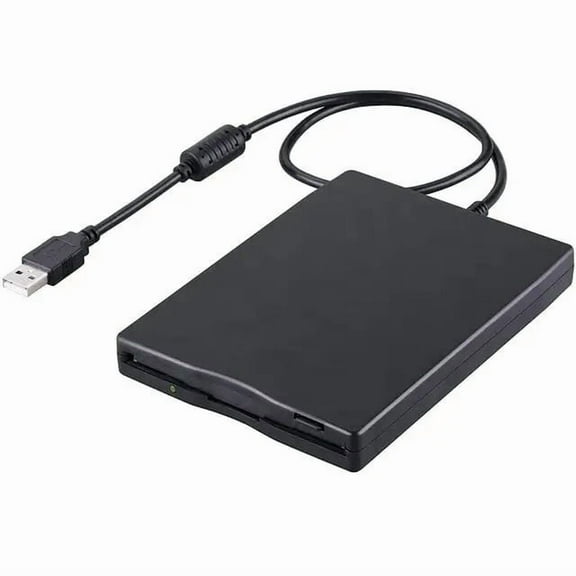 USB Floppy Disk Reader Drive 3.5 External Portable 1.44 MB FDD Diskette Drive for 7 8 2000 XP ,Wide Compatibility