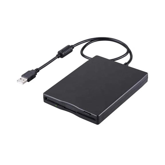 USB Floppy Disk Reader Drive 3.5 External Portable 1.44 MB FDD Diskette Drive for Windows 7 8 2000 XP Vista PC Laptop Desktop