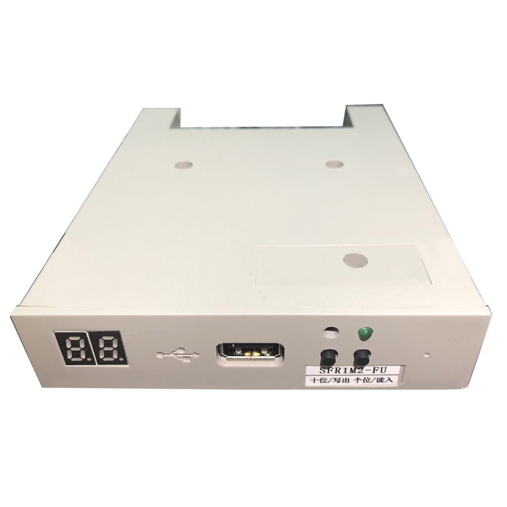 USB Floppy Disk Reader Drive 3.5in External 1.2MB Floppy Drive for Flat Knitting Machine Plug＆Play for Extra