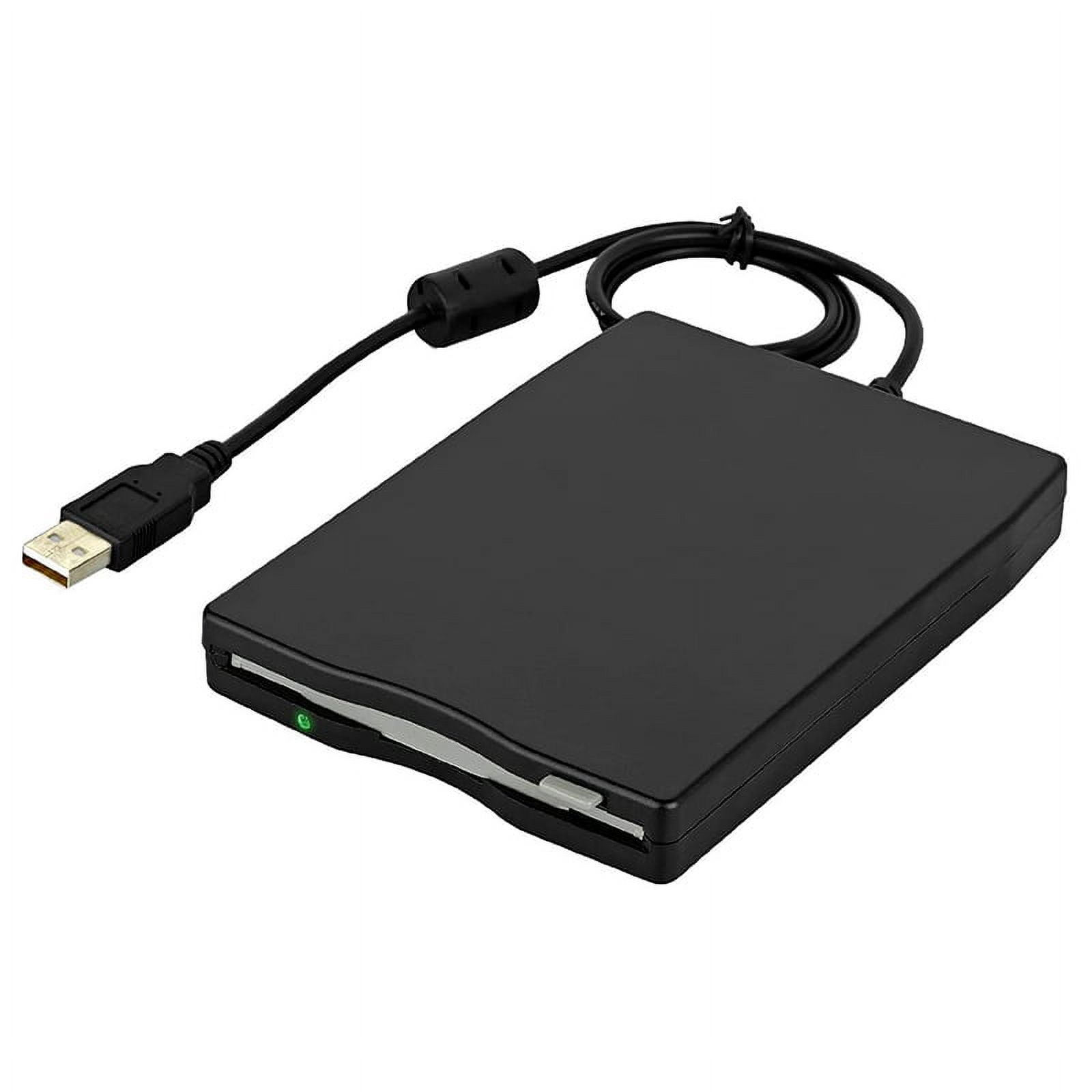 USB Floppy Drive 3.5Inch USB External Floppy Disk Drive Portable 1.44 MB FDD USB Drive Plug and for PC XP