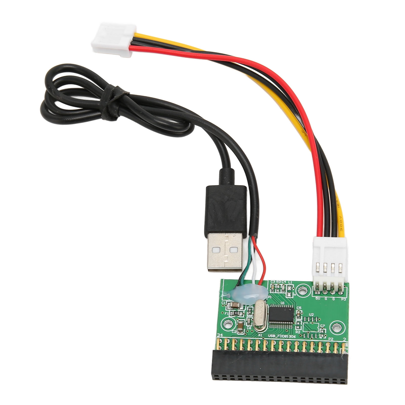 USB Floppy Drive Connector, 3.5 Inch, 1.44MB Support, Easy Transfer For Old Data