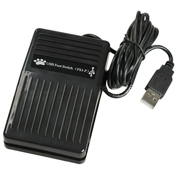 USB Foot Switch Keyboard Adapter, Foot Switch Singal Pedal Footswitch