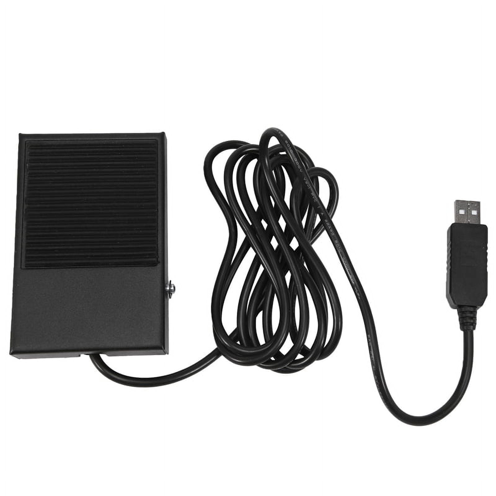 USB Foot Switch Metal Foot Switch Keyboard Pedal for PC Computer USB