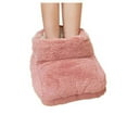 thumbnail image 1 of USB Foot Warmer Heating Pad Washable for Home & Office Warm Feet Treasure Slippers, Pink, 1 of 1