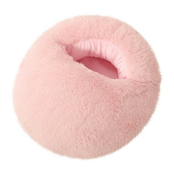 USB Foot Warmer for Feet and Hands, Portable Electric Heating Pad with Adjustable Temperature, Soft Flannel Slippers with Anti-Slip Granules, 1 Pack