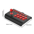 USB Game Console Controller with Stretchable Bracket Wired Gaming