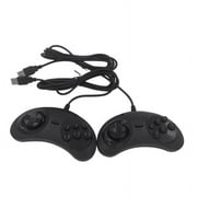 USB Gamepad Game Controller 6 Buttons for PC Drive Gamepads