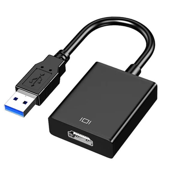 USB to HDMI Adapter, USB 3.0 2.0 to Multiple Monitors HDMI USB Converter Display Extender for Laptop Desktop Projector Compatible with Windows 7/8/8.1/10/11 and MacOS for Multiple Monitors