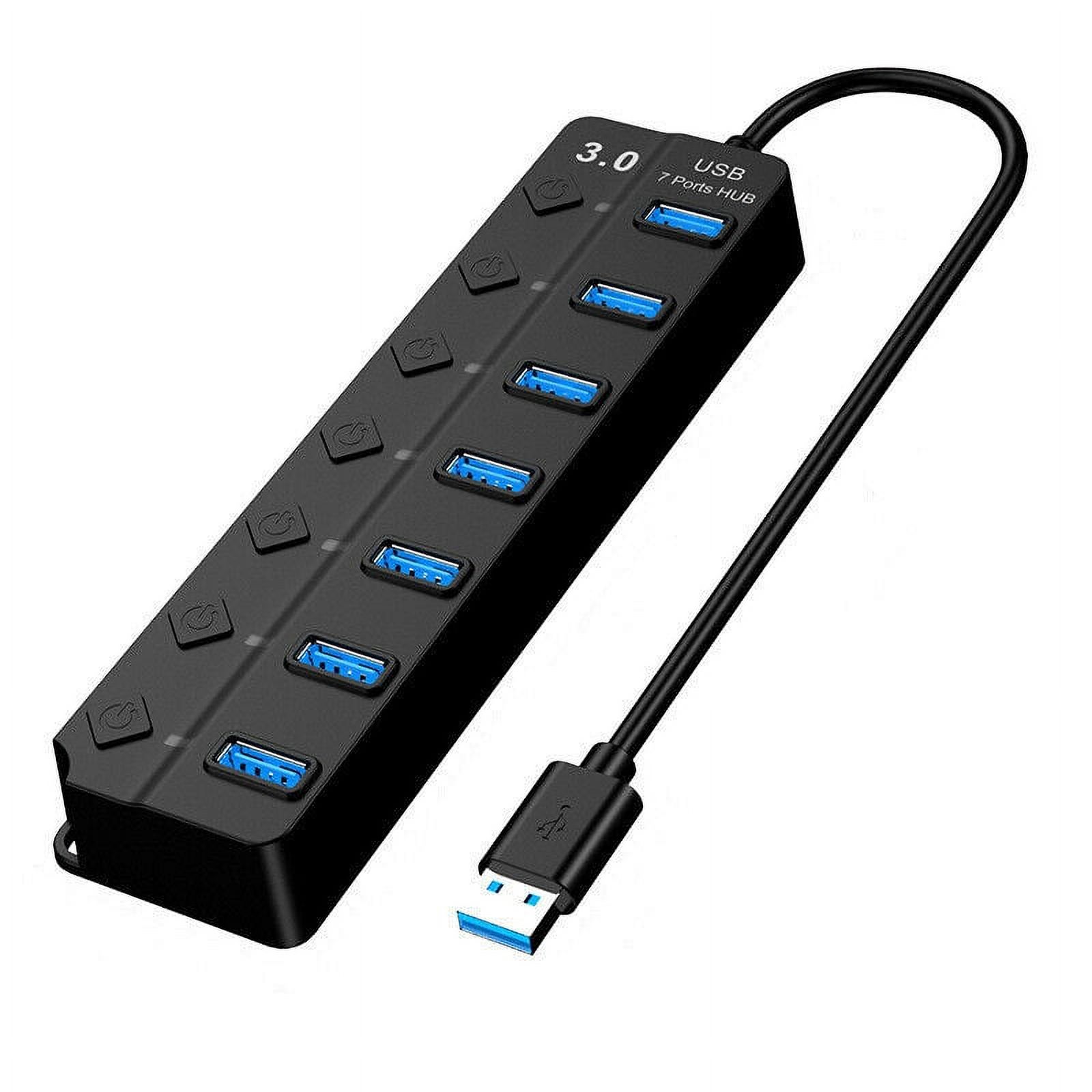 USB HUB Extensions 3.0 High Speed 4/7 Ports Multi Splitter Expansion