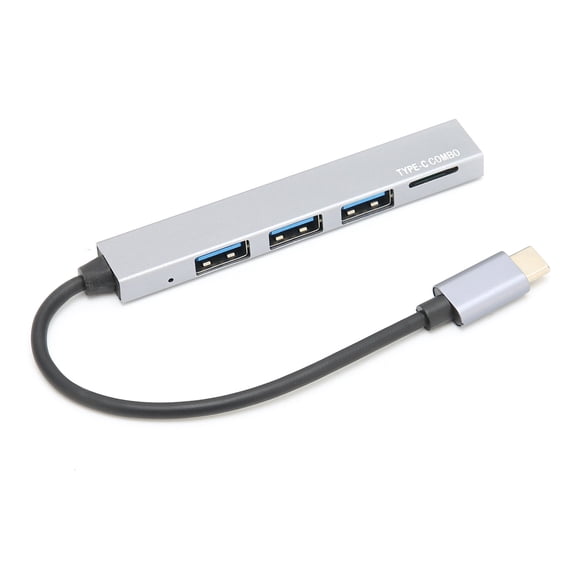 USB HUB Stable Transmission 5Gbps High Speed Transmission Effective Heat Dissipation Mini Portable Docking Station