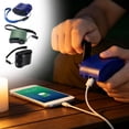 thumbnail image 1 of USB Hand Crank Charger Manual Power Generator, Portable Emergency Battery Charger for Mobile Phones, Digital Devices, Outdoor Travel, Camping, Hiking & Backup Power Supply, Green, 1 of 6