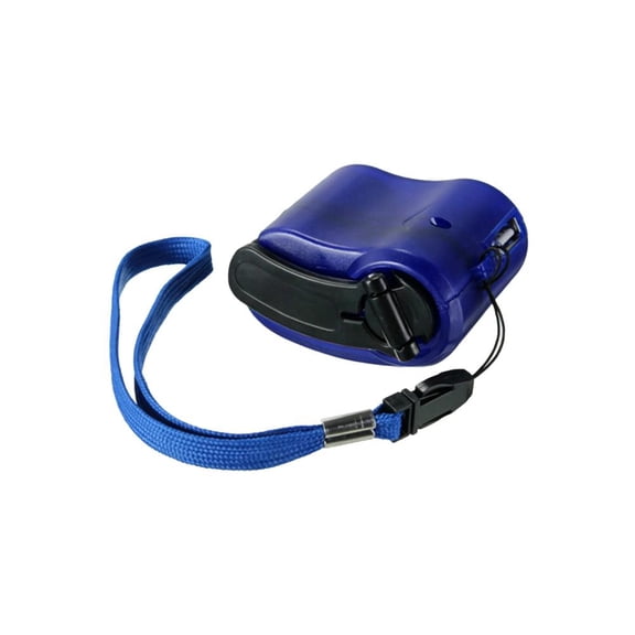 USB Hand Dynamo Charger With Emergency Light 6V 300mA Mini Portable Manual Crank Charger For Cell Phone Emergency Power Supply