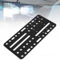 USB Handbrake Desk Mount Bracket Plate Universal Multiple Hole Adapter Plate for SIM Racing Shifter