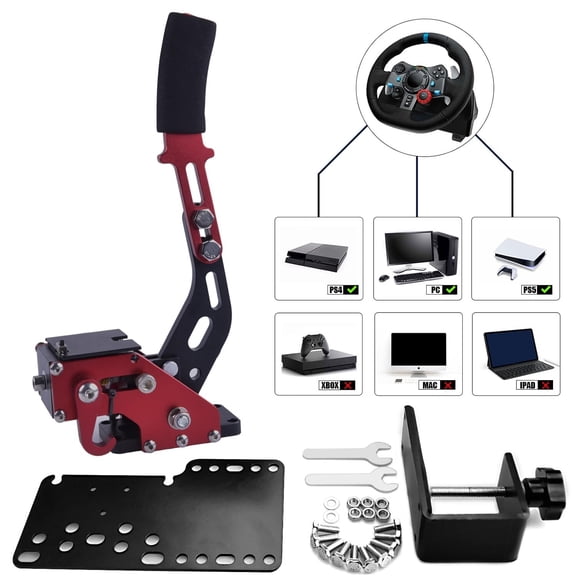 USB Handbrake For PS4 PS5 Only Support Logitech G29 + PC All SIM Racing Games