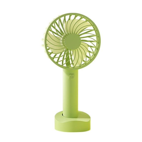 USB Handheld Cold Desktop Fan Rechargeable Mini Portable Outdoor High-speed Long-lasting Handheld Small Fan USB For Home Office Travel & Study Easy Fixing