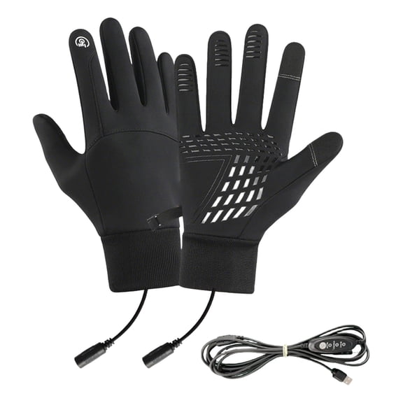 USB Heated 3 Heat Settings Touchscreen Compatible For Skiing Cycling Driving & Work Ideal Winter Leg Toner Workout Benches Gr8flex Bike Pedal for Seniors Warming Pad for Foot Peddle Heating Pad Hands