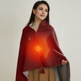 thumbnail image 1 of USB Heated Blanket,Wearable Heated Throw,Portable Electric Blanket,Soft Warm Throw,Adjustable Temperature Heated Blanket,Hands-Free Heating Wrap,Travel Heated Blanket,Cozy USB Blanket, 1 of 3