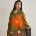 thumbnail image 1 of USB Heated Blanket,Wearable Heated Throw,Portable Electric Blanket,Soft Warm Throw,Adjustable Temperature Heated Blanket,Hands-Free Heating Wrap,Travel Heated Blanket,Cozy USB Blanket, 1 of 3