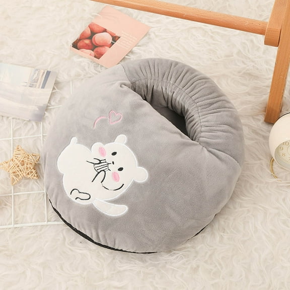 USB Heated Foot Warmer Slippers, Portable Feet Warmers, Heating Pad, 40-50℃, Removable Washable, 5V 10W, for Home Office Winter