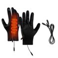 thumbnail image 1 of USB Heated Gloves for Men & Women - Waterproof Touchscreen Mittens, Constant Temperature Winter Warmth, Durable Design for Driving/Cycling/Hiking/Hunting, Cold-Weather Essential Gloves, XL, Black, 1 of 8
